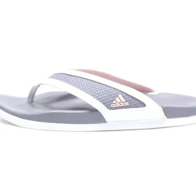 Adidas Slippers Canvas Grey Colour For Women