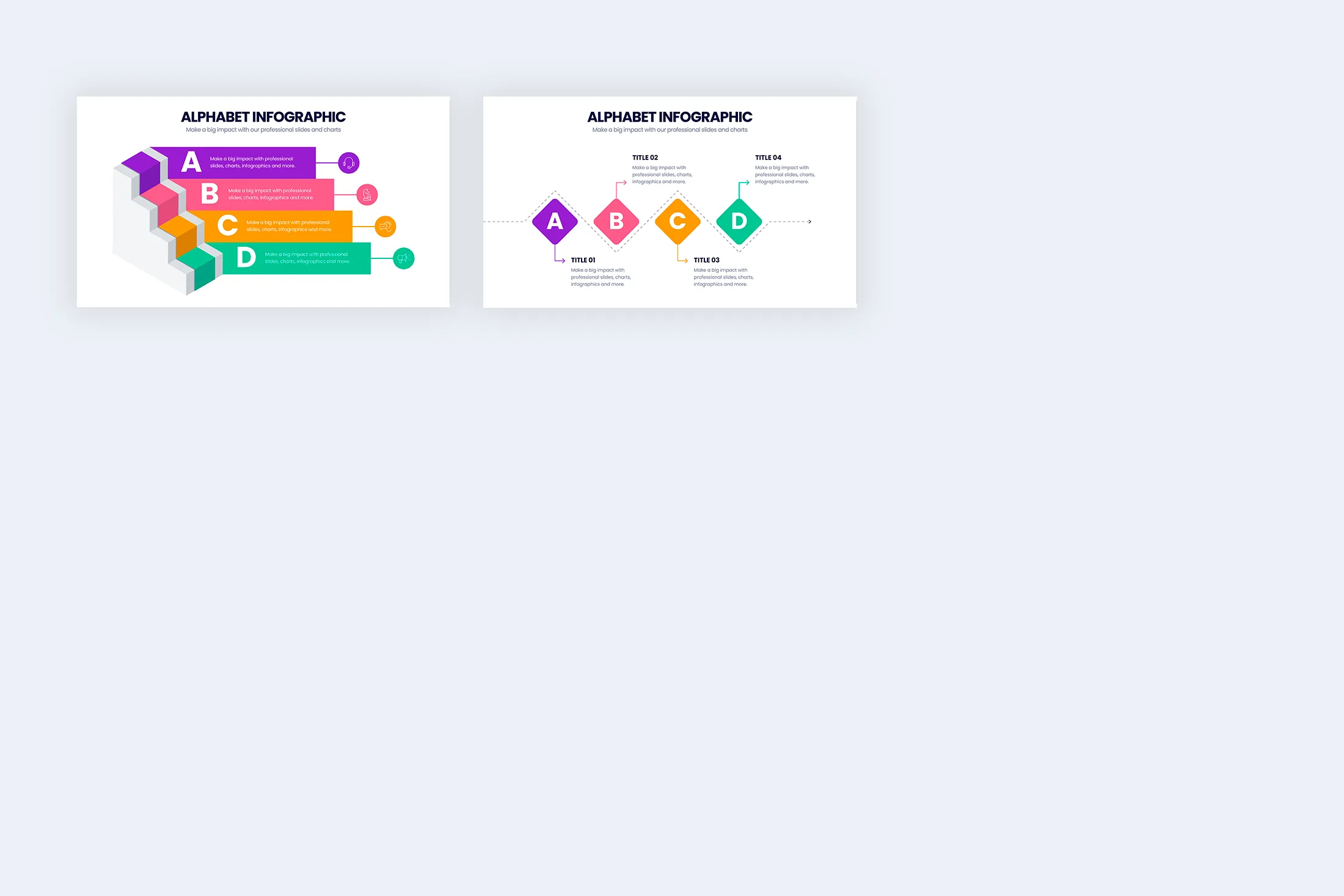 Alphabet Google Slides Infographic Template