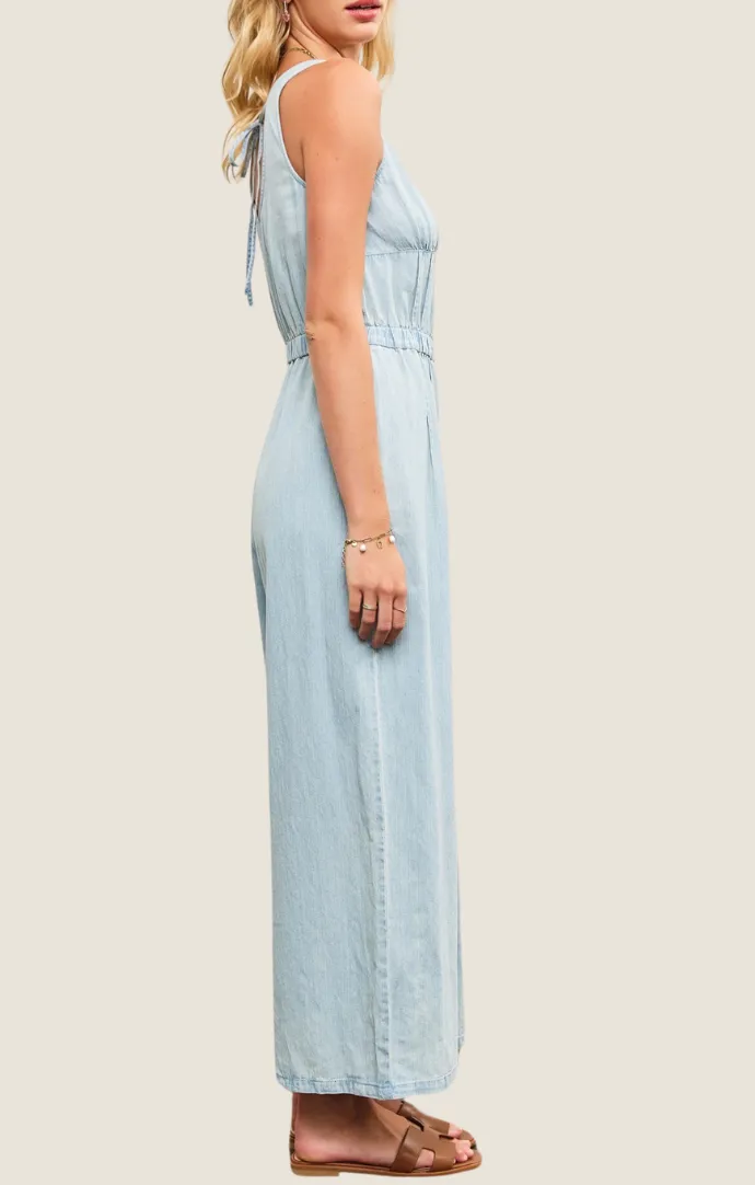 Angelica Light Denim Jumper