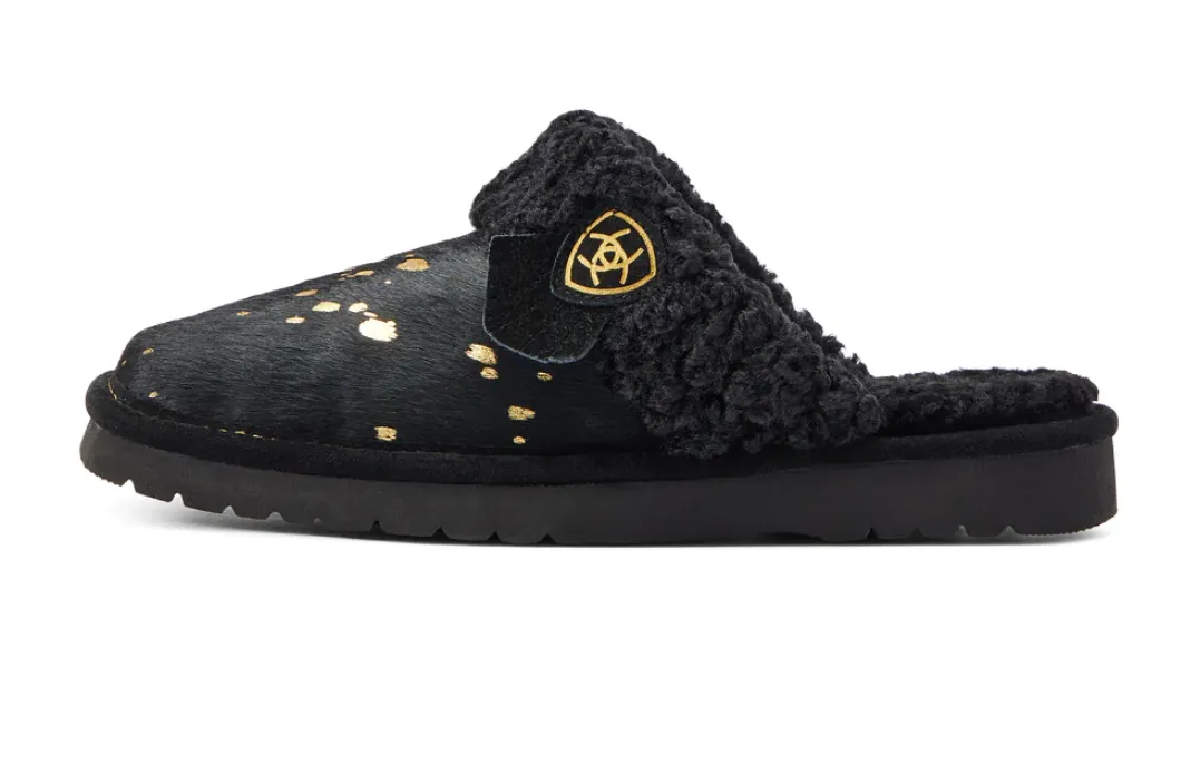 Ariat Black Gold Slippers