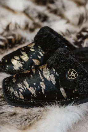 Ariat Black Gold Slippers