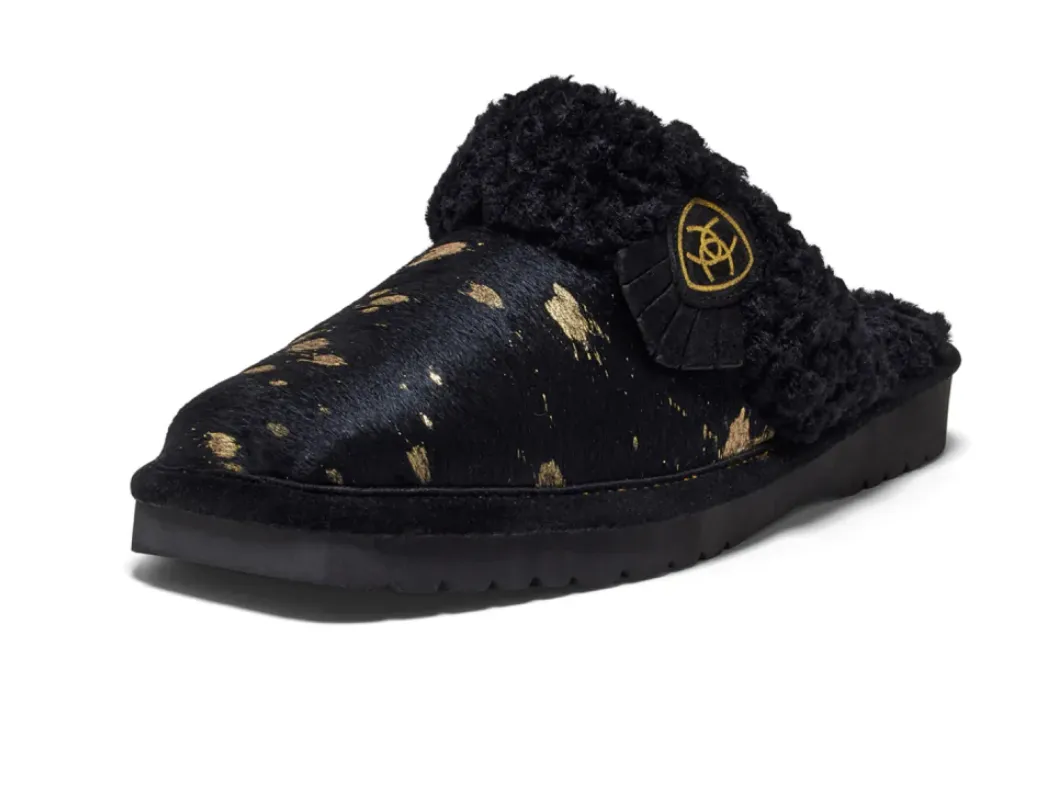 Ariat Black Gold Slippers