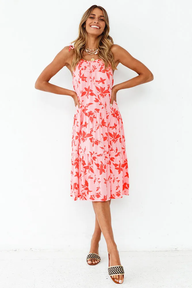 Azalea Springs Midi Dress