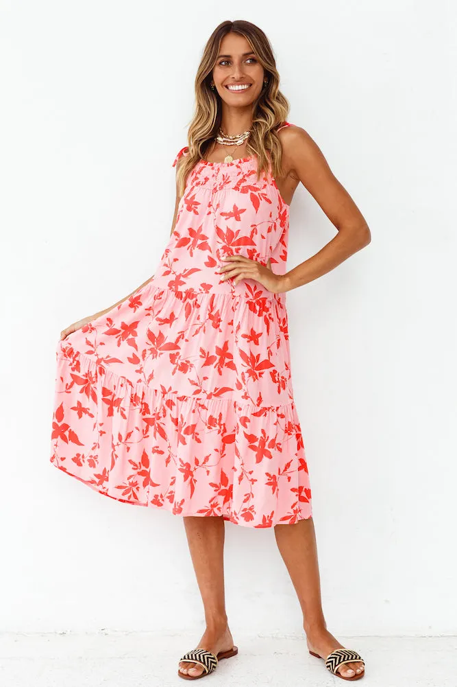 Azalea Springs Midi Dress