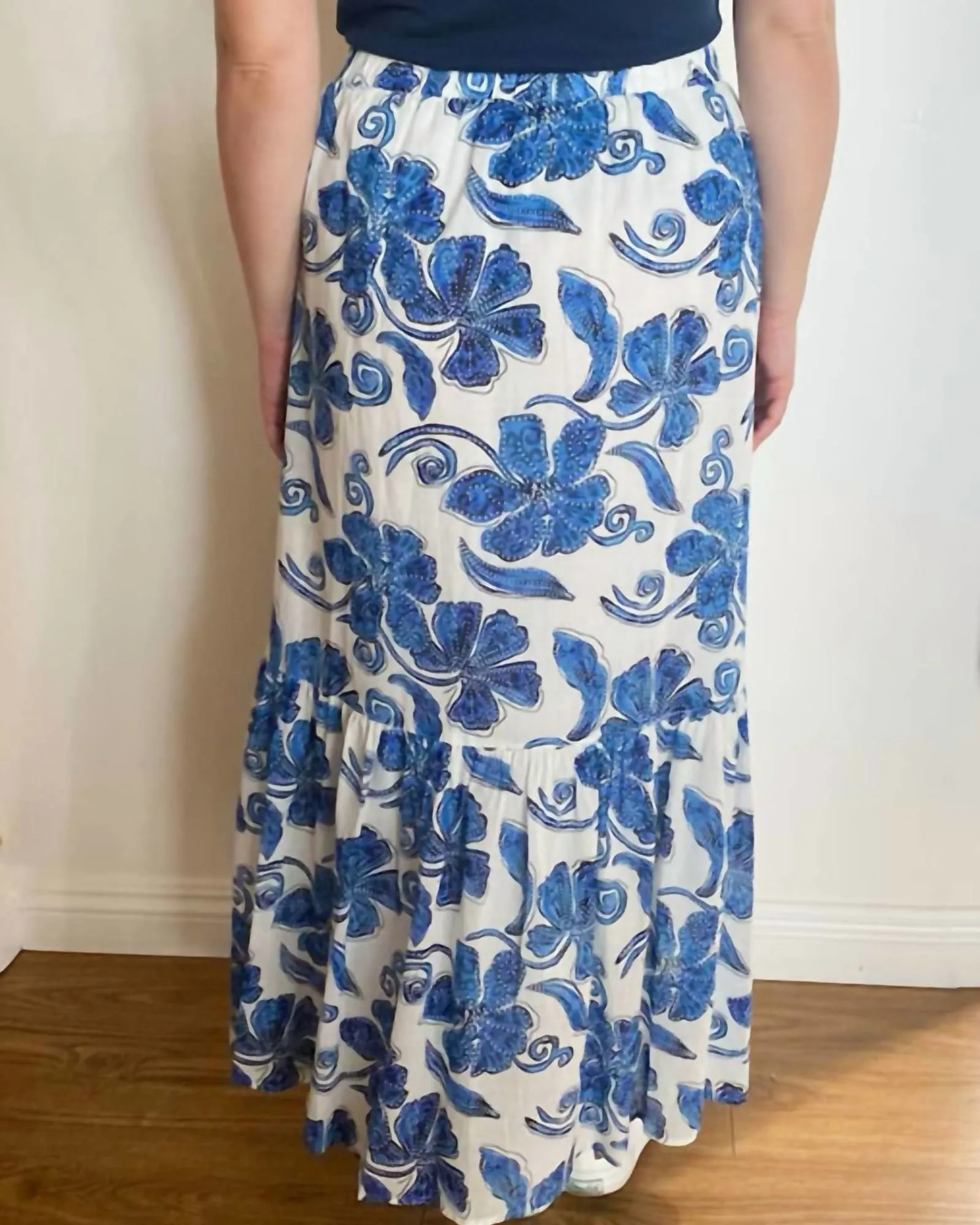 Azura Wander Batick Skirt in Blue Multi | Blue Multi