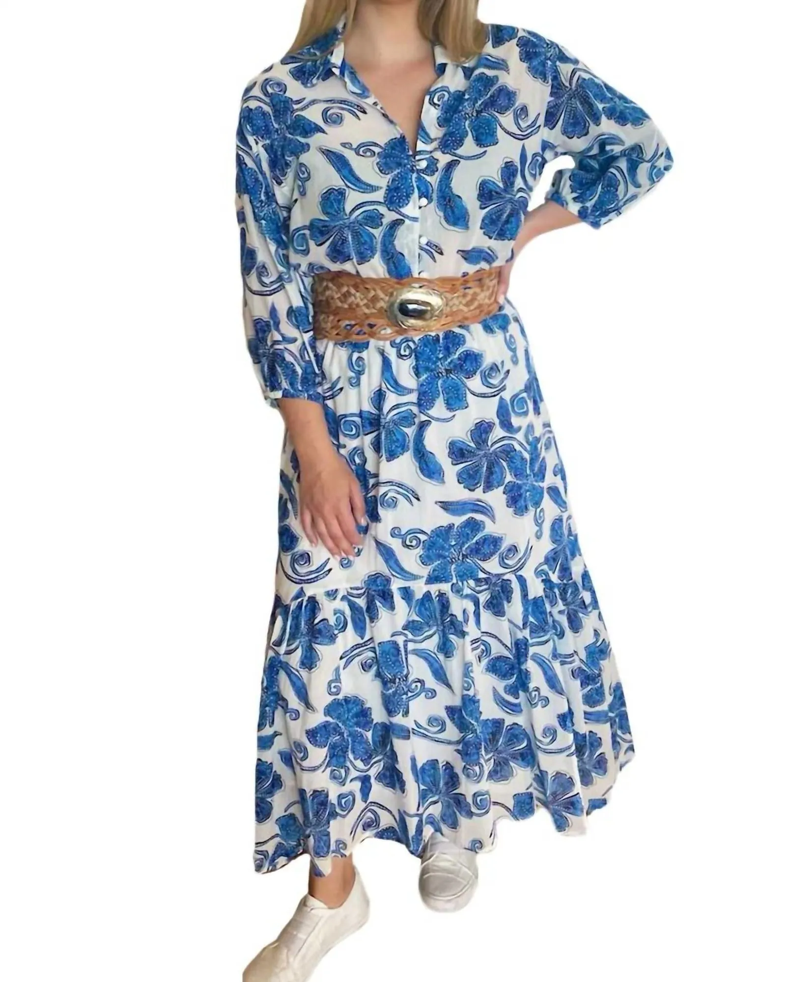 Azura Wander Batick Skirt in Blue Multi | Blue Multi