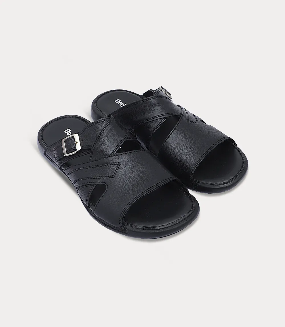 BM5534-BLACK-Men Slipper