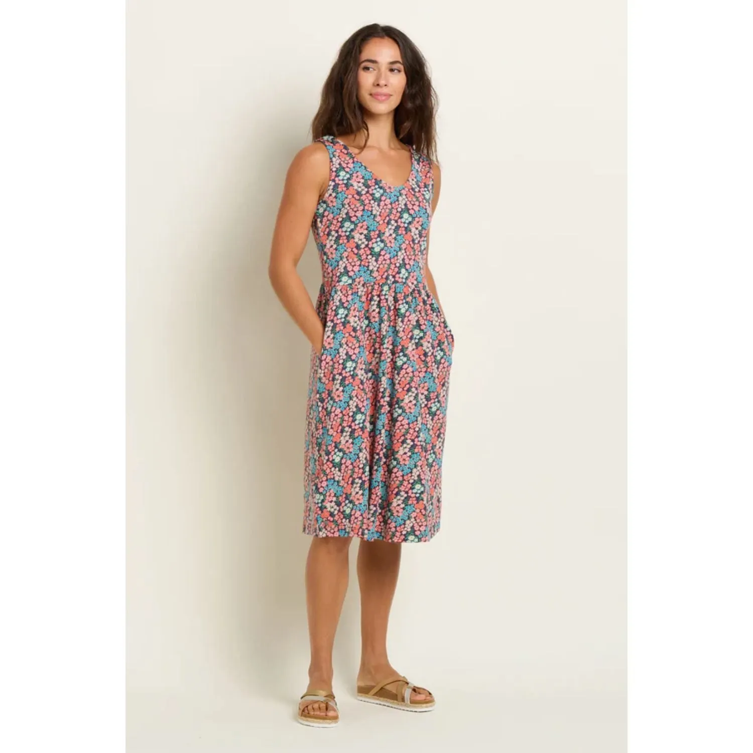 Brakeburn 20 Floral Millie Sleeveless Dress
