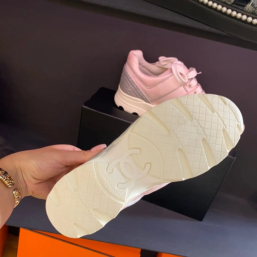 Chanel Sneakers Pink Size 37 ASC1272