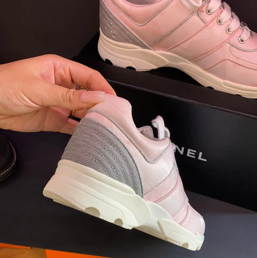 Chanel Sneakers Pink Size 37 ASC1272