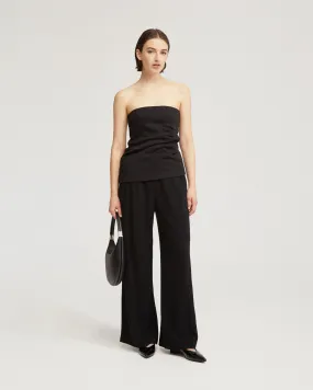 Clara Strapless Ponti Top