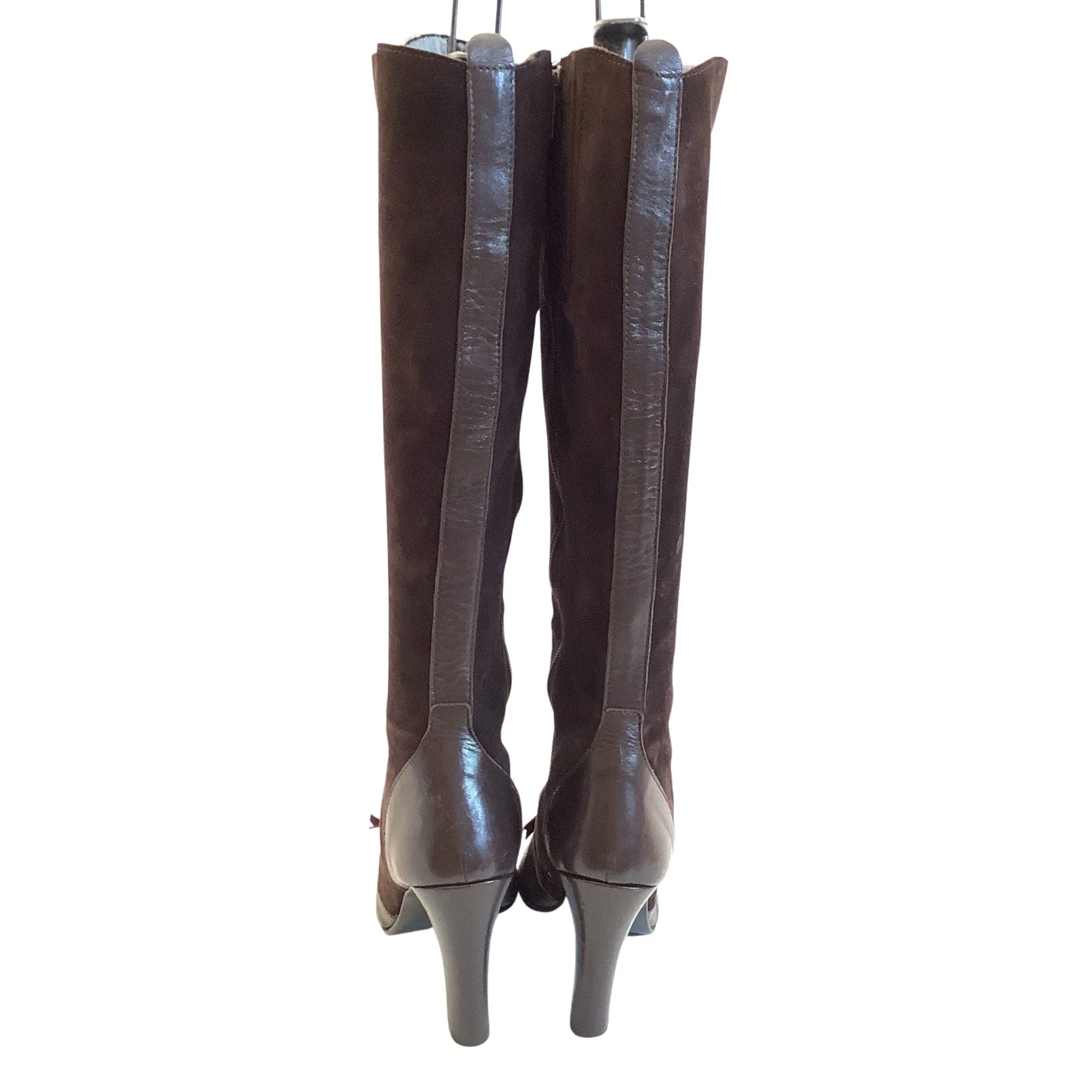 Corset Ribbon Laced Boots
