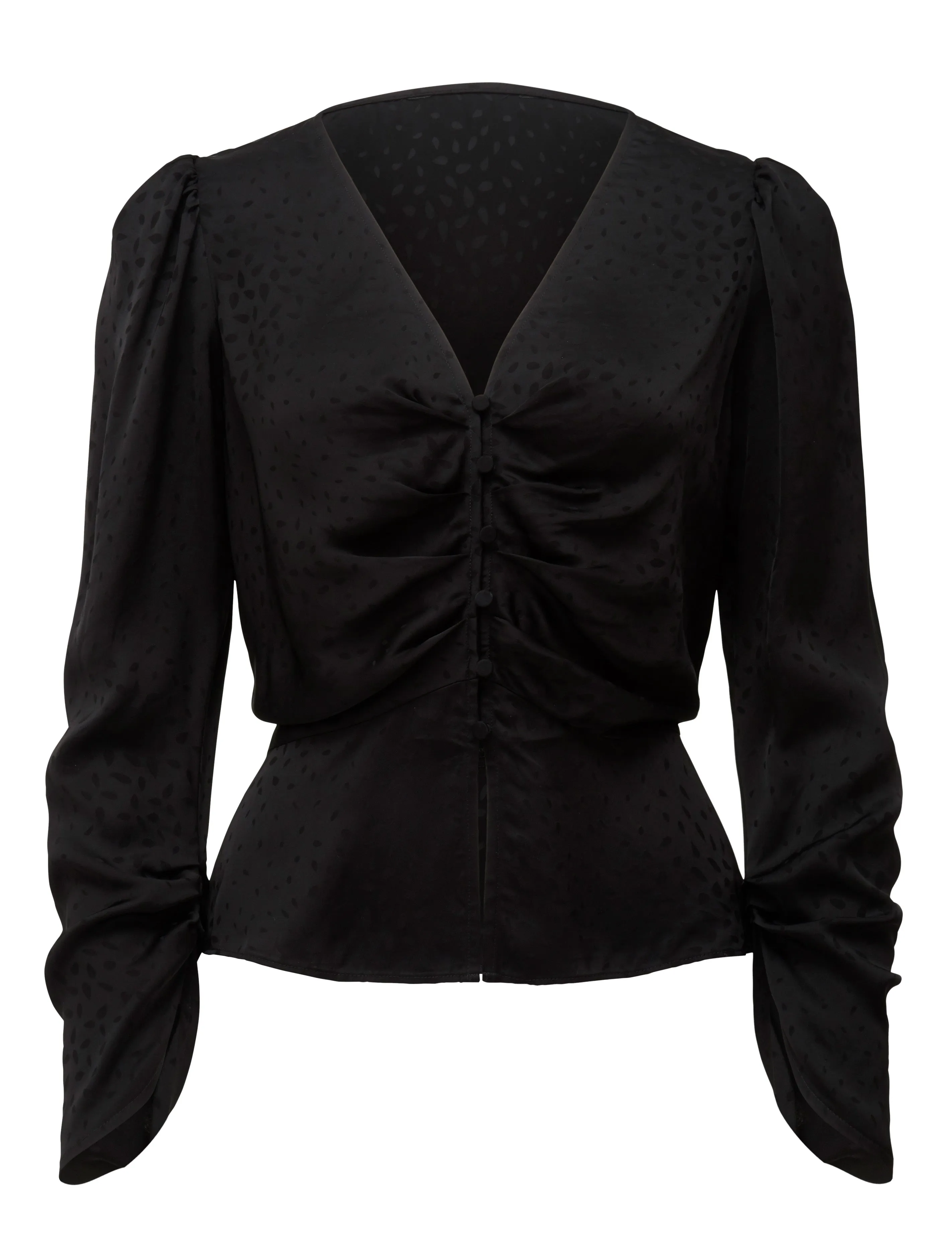 Edith Tuck Front Blouse