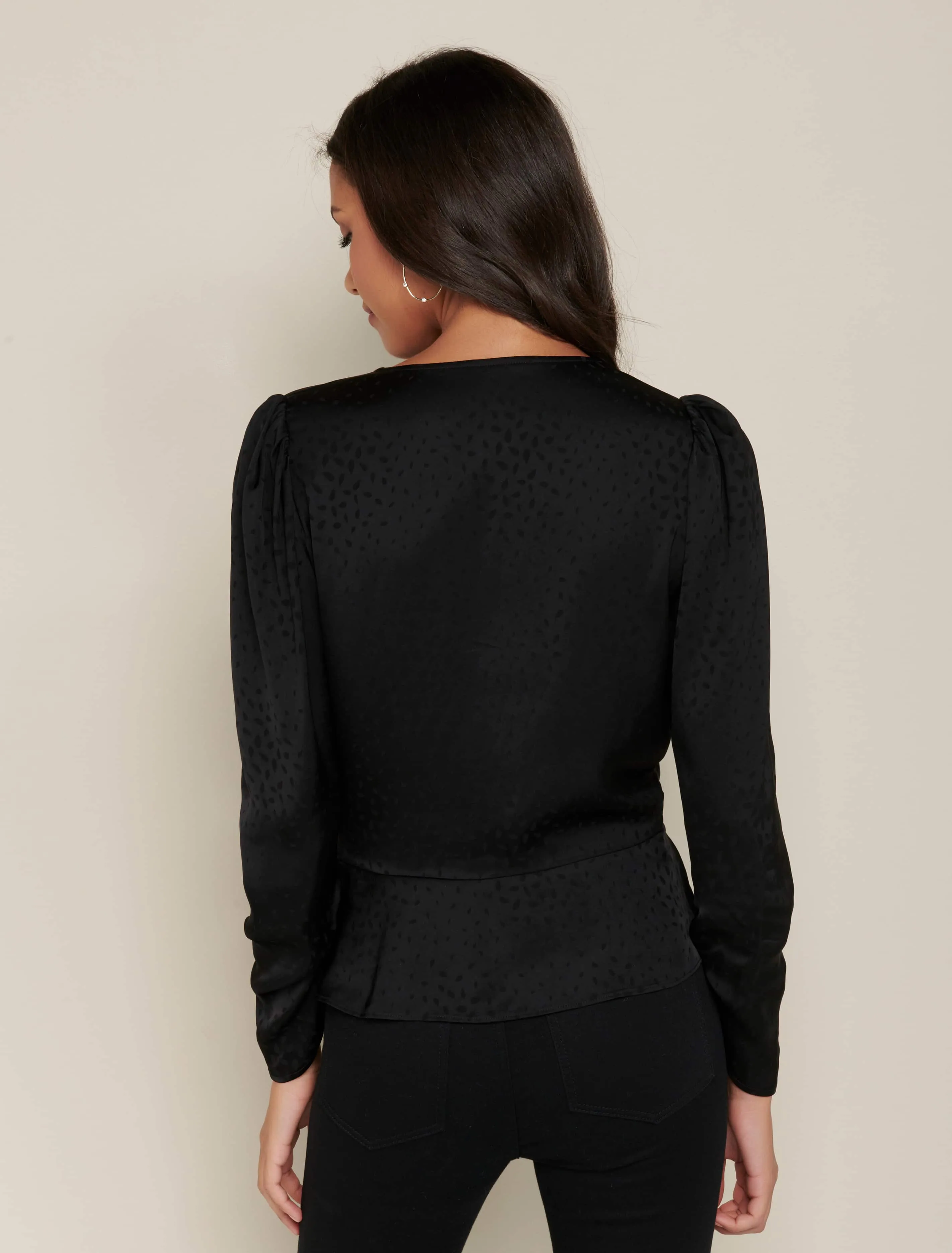 Edith Tuck Front Blouse