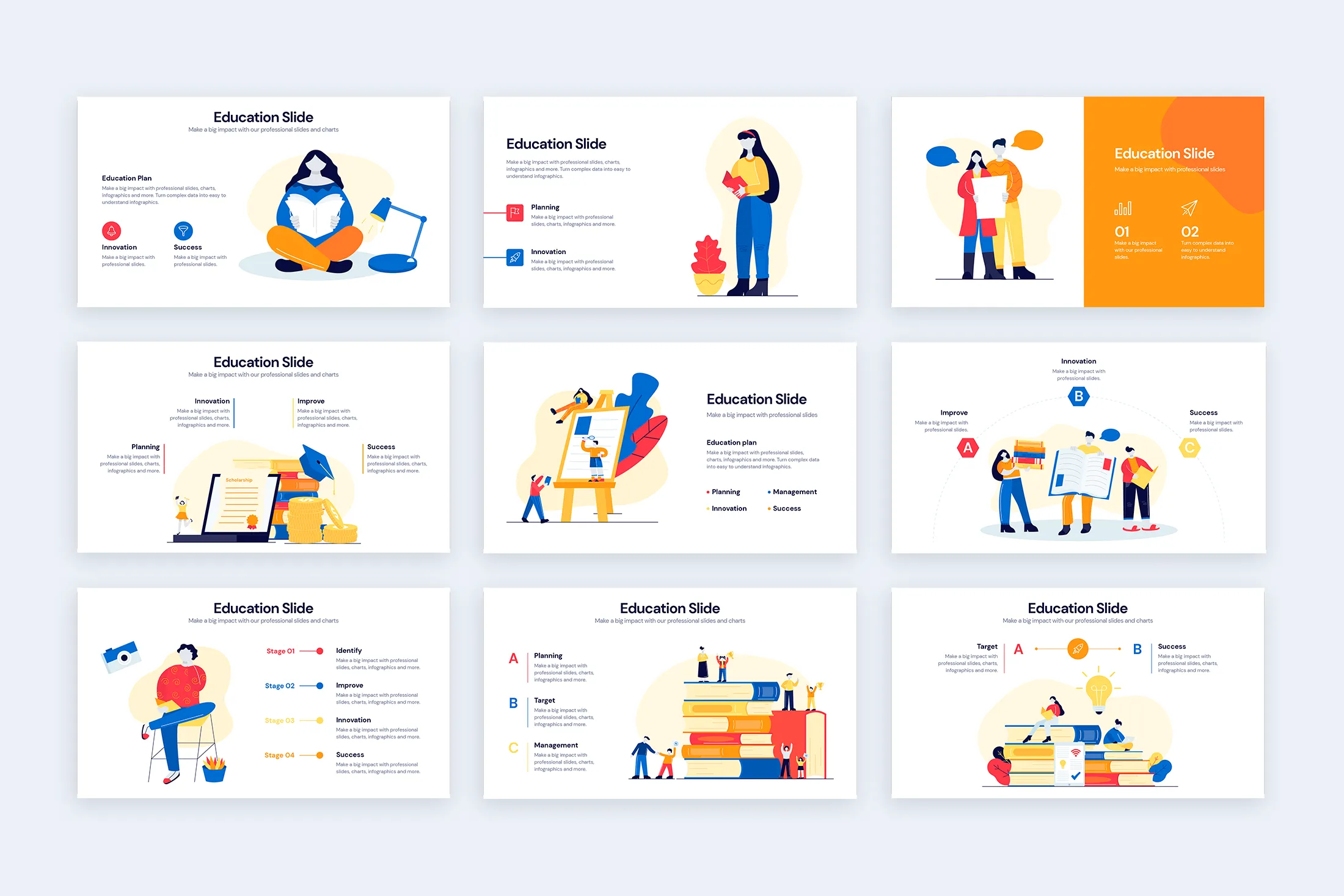 Education Powerpoint Infographic Template