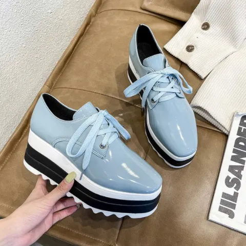 Eithne Platform Wedge Brogues - 3 Colors