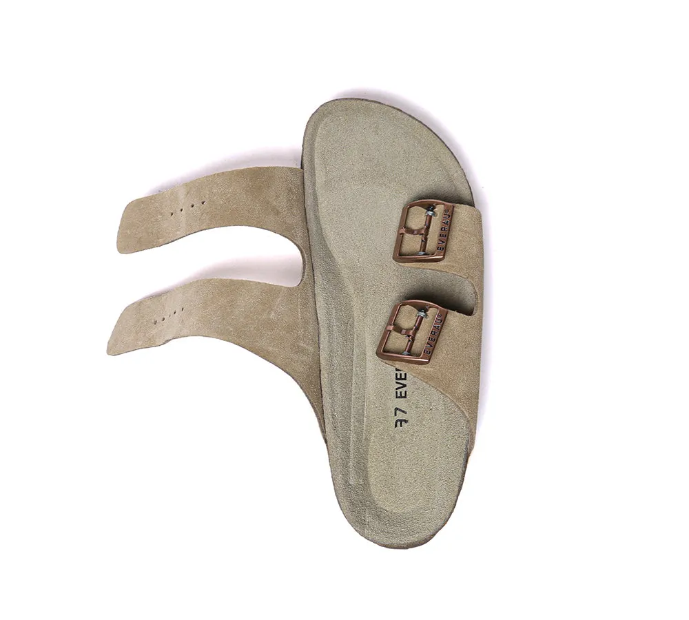 EVERAU® Adjustable Strap Slip-on Platform Summer Sandal Slides