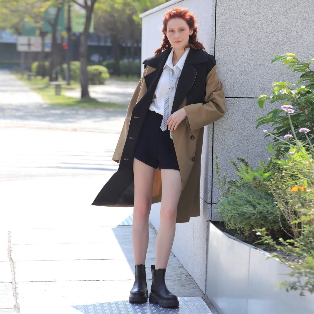 Firenze Platform Chelsea Boots (Nero)