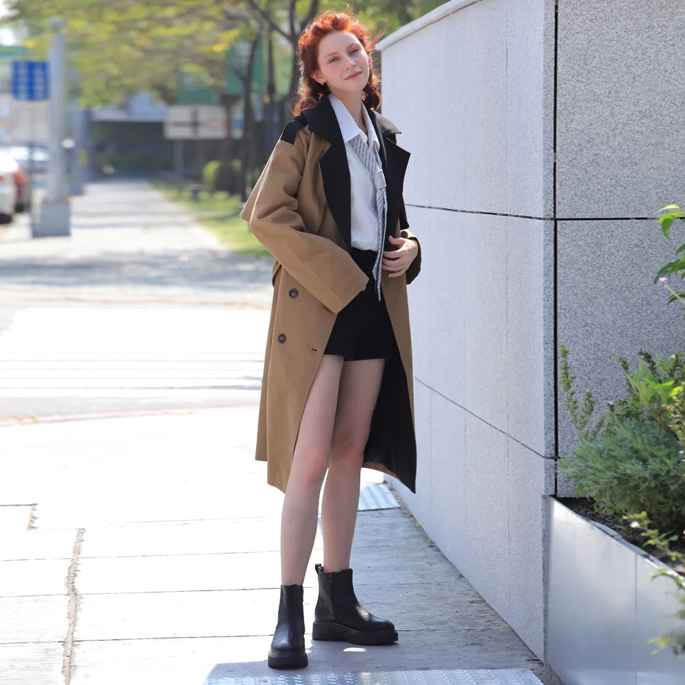 Firenze Platform Chelsea Boots (Nero)
