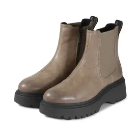 Firenze Platform Chelsea Boots (Vintage Taupe)