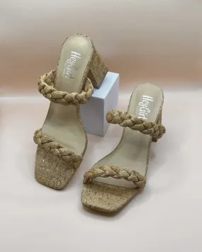 French Kiss Heel • Glitter Cork