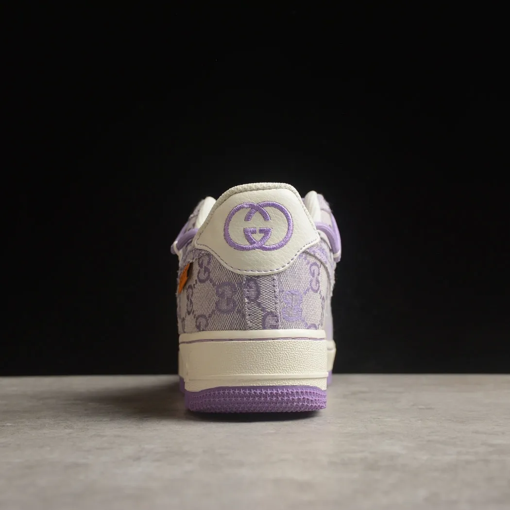 GG Canvas Purple Air Force 1