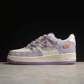 GG Canvas Purple Air Force 1