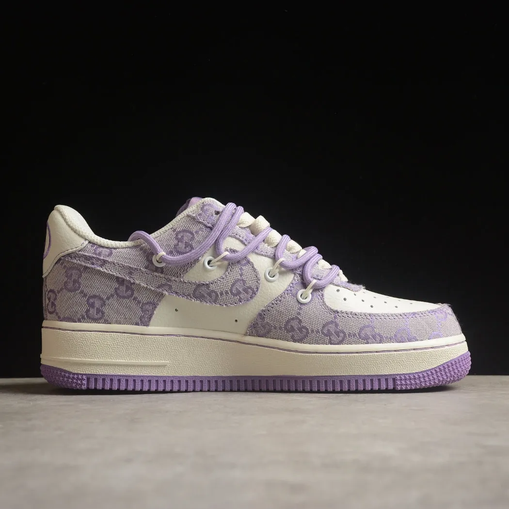 GG Canvas Purple Air Force 1
