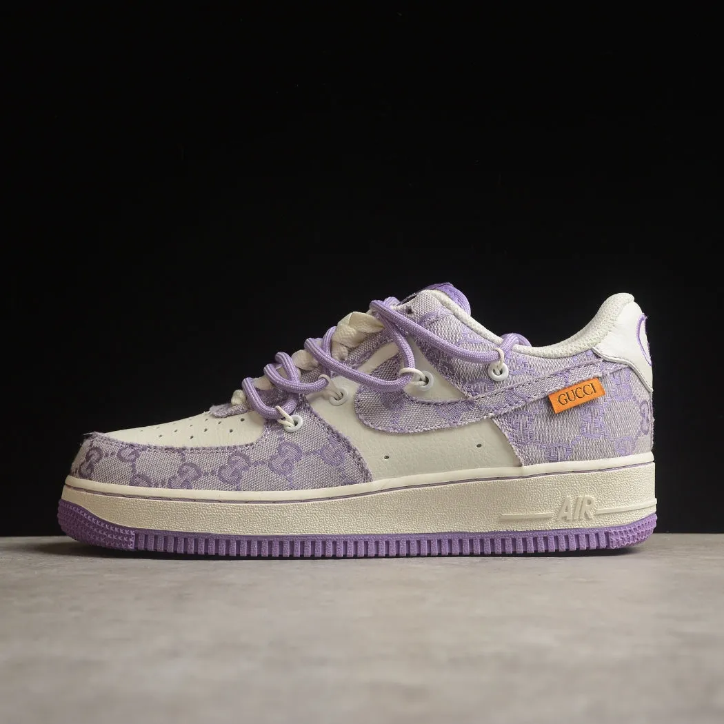 GG Canvas Purple Air Force 1