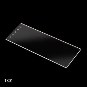 Globe Scientific Microscope Slides, Glass 45° Beveled Edges, Clipped Corners, 1 End, Both Sides