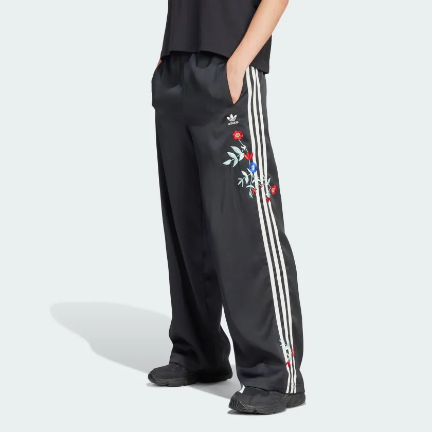 GRAPHICS FLORAL FIREBIRD TRACK JOGGERS - Black