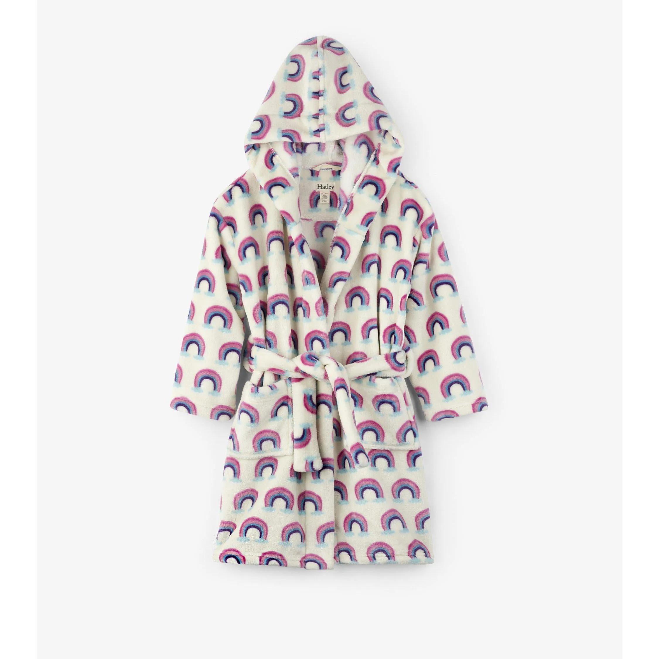 Hatley Pretty Rainbows Fleece Robe