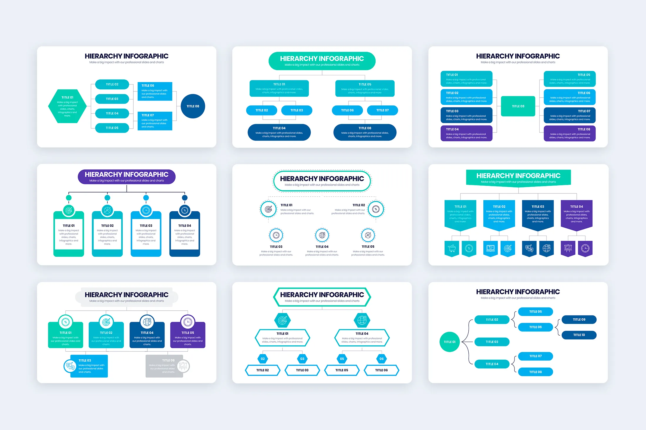 Hierarchy Google Slides Infographic Template