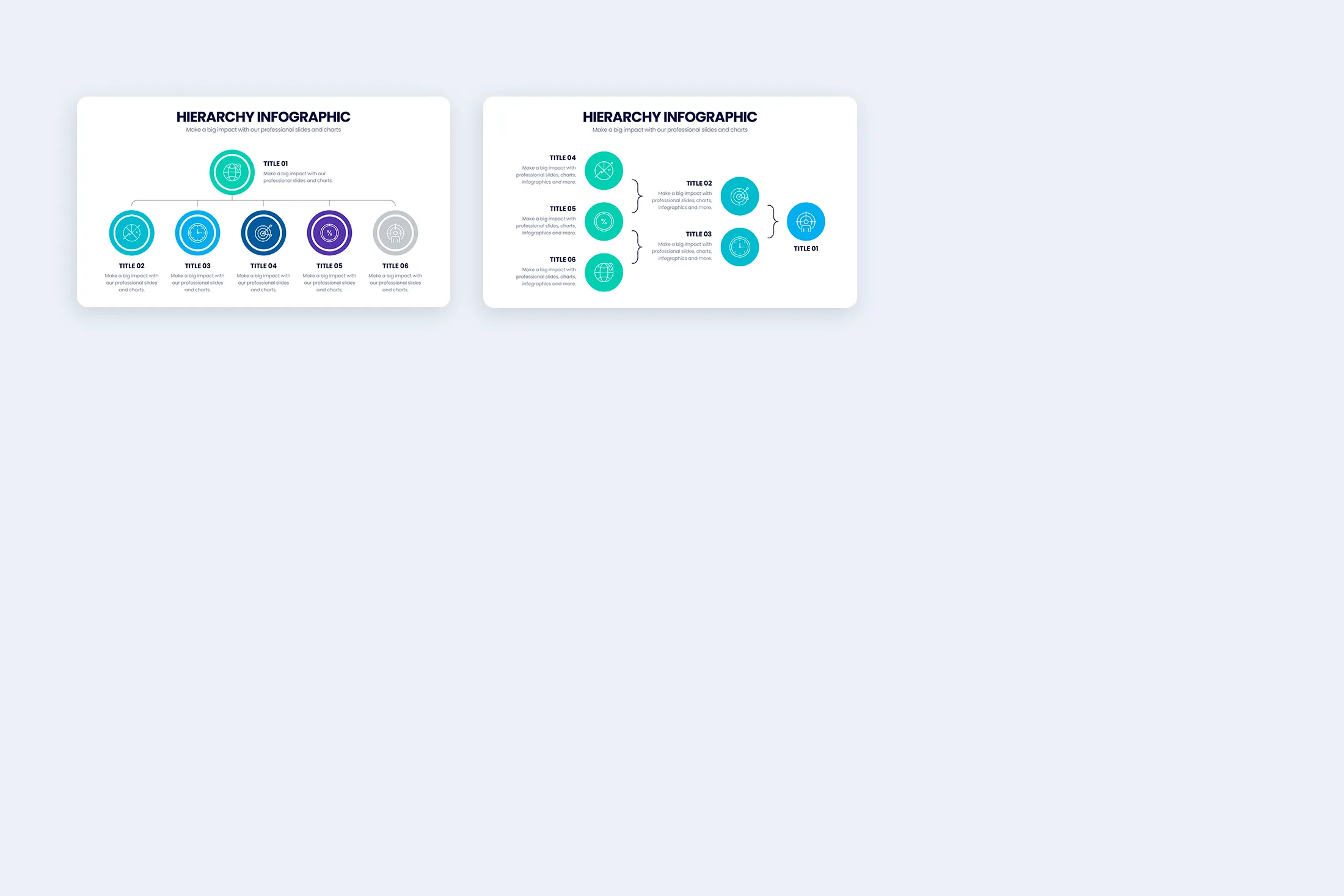 Hierarchy Google Slides Infographic Template