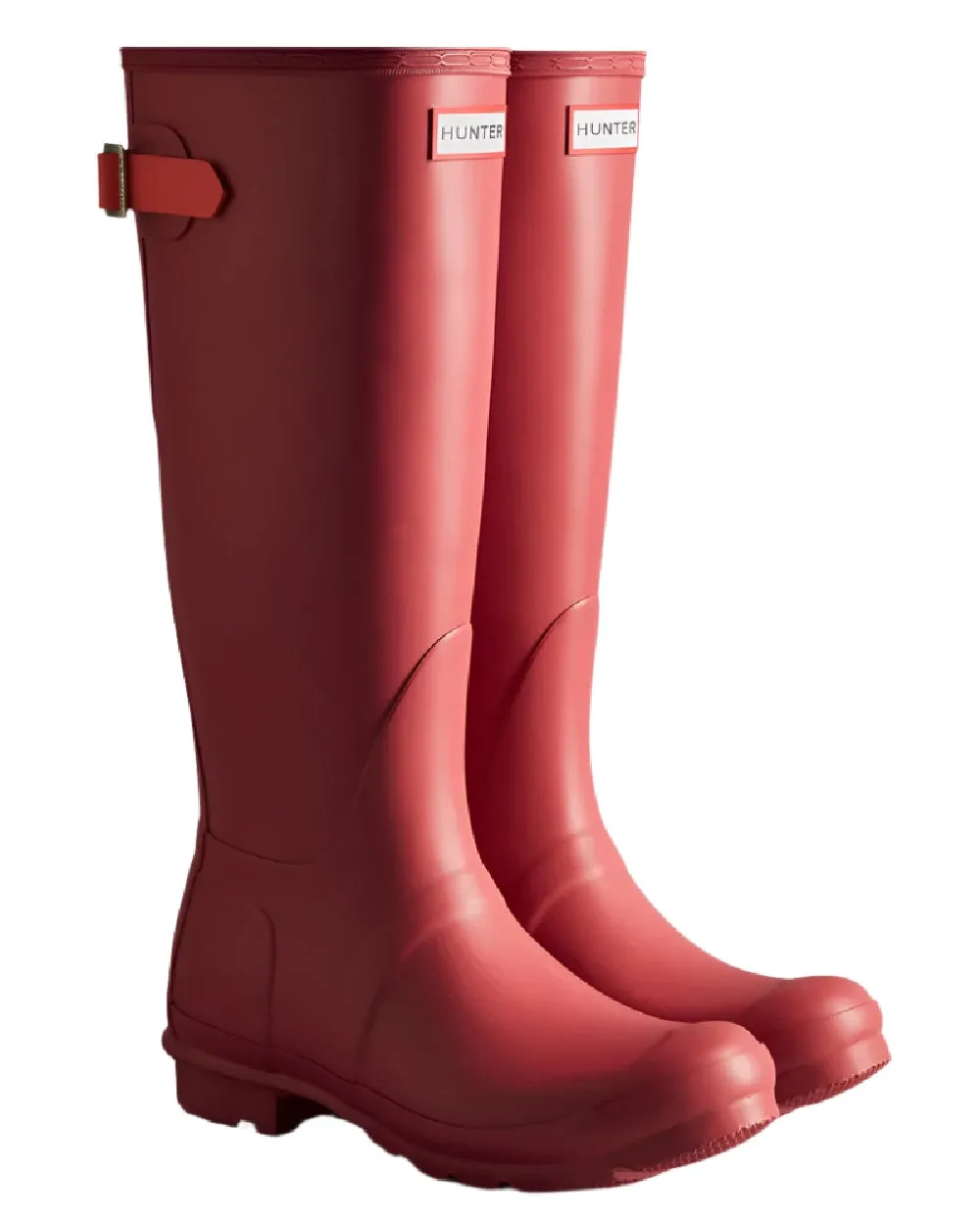 Hunter Womens Original Tall Back Adjustable Wellington Boots
