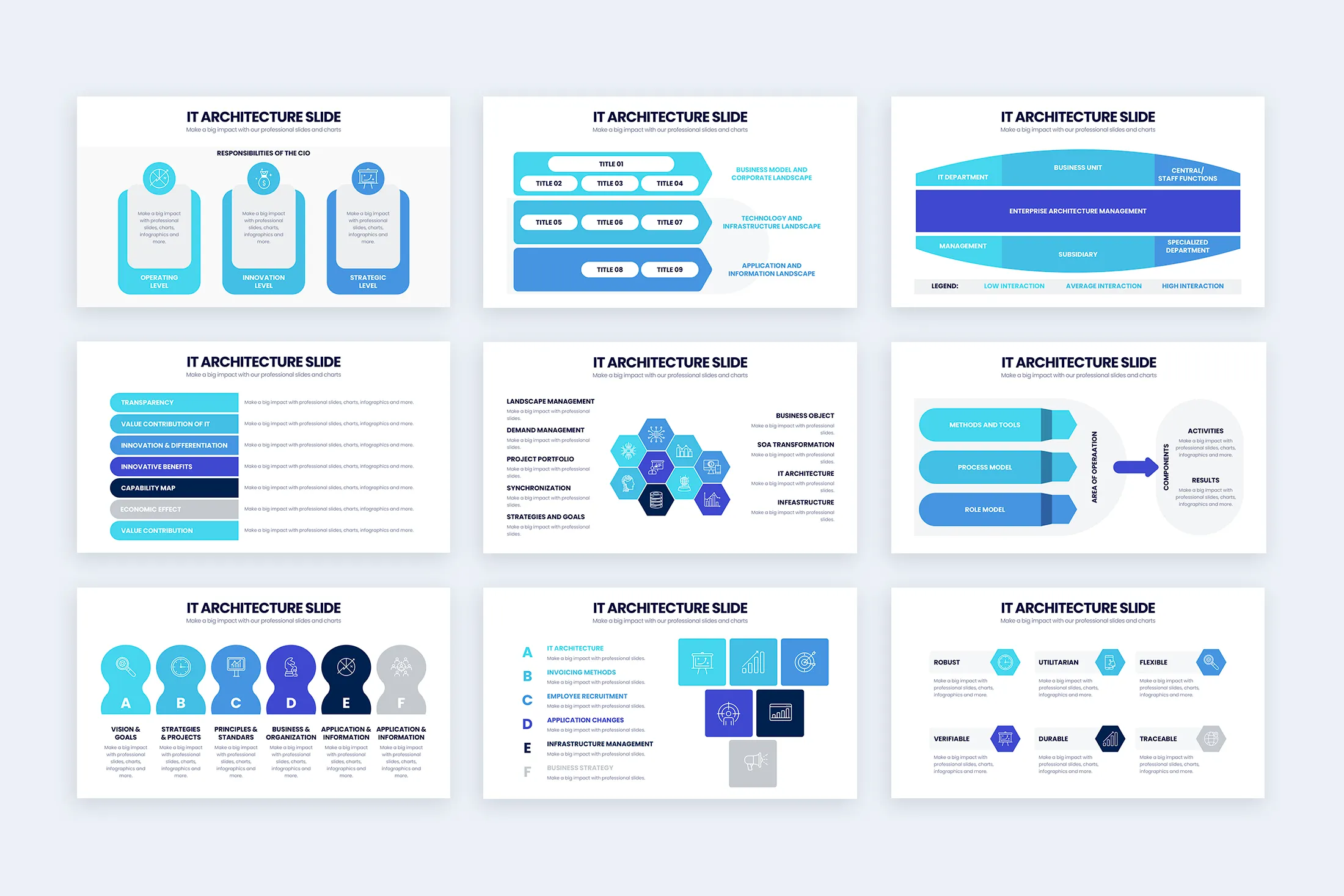 IT Architect Google Slides Infographic Template