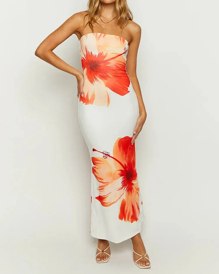 Ivyshape | Bandeau Summer Dress