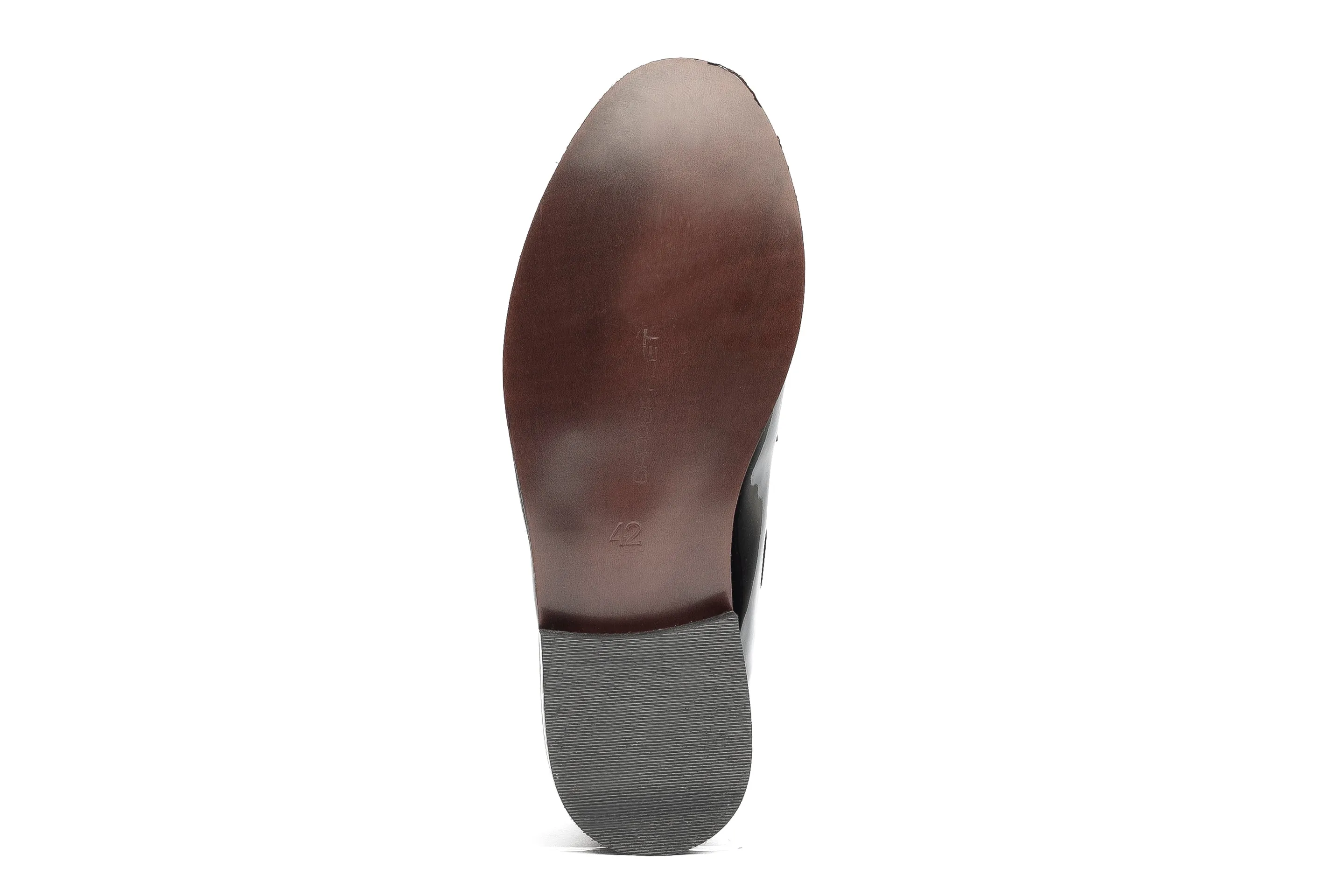 Kash Tassel Loafers - Black Patent