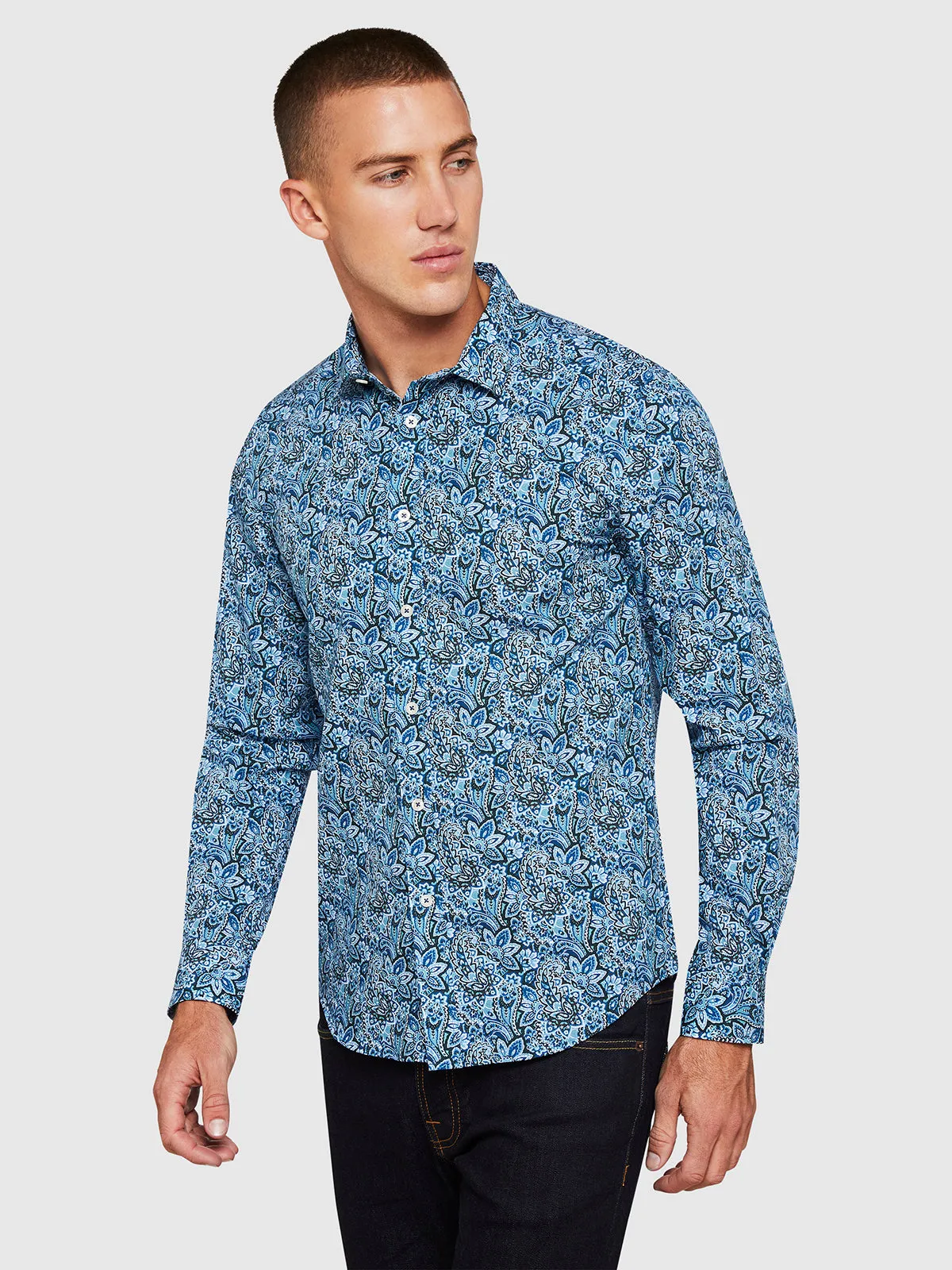 Kenton Paisley Luxury Shirt