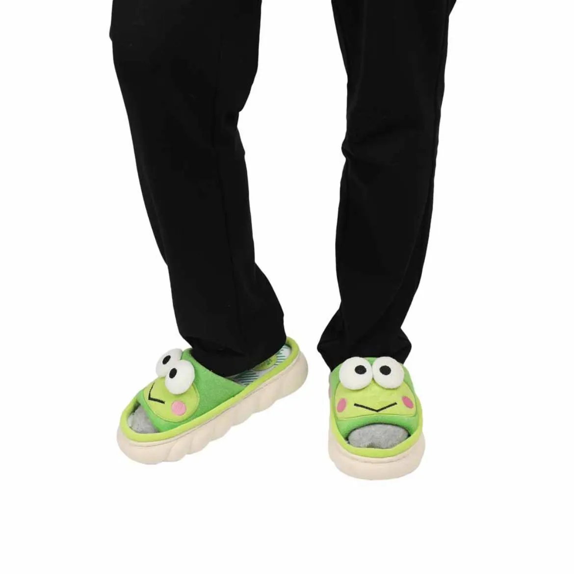 Keroppi 3D Cloud Loungewear Slides