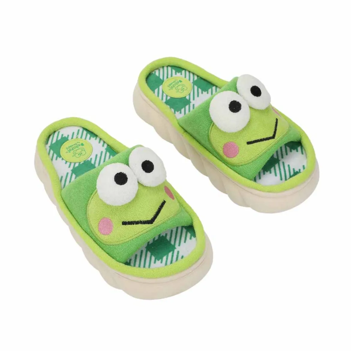 Keroppi 3D Cloud Loungewear Slides