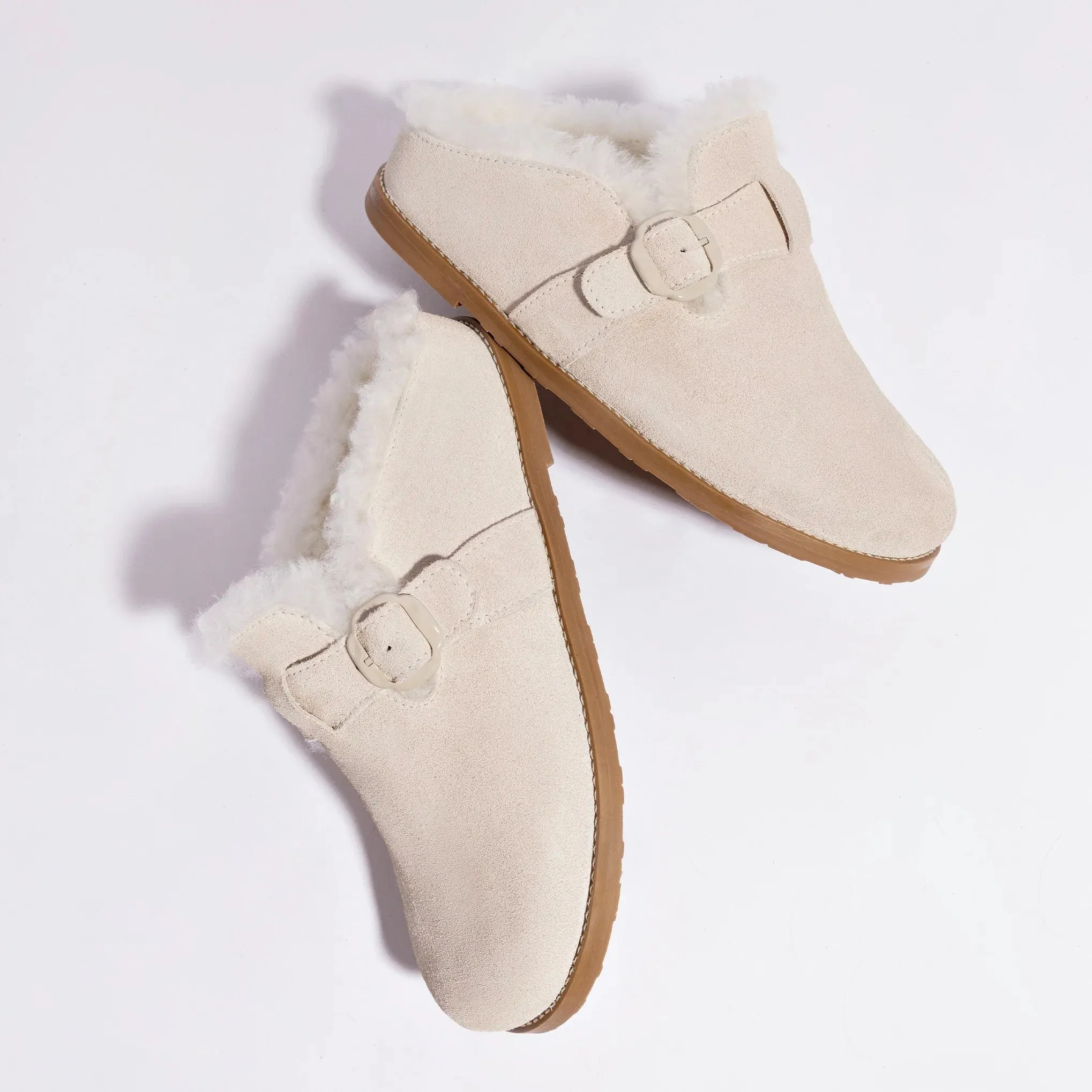 Larroude Milan Fur Clog