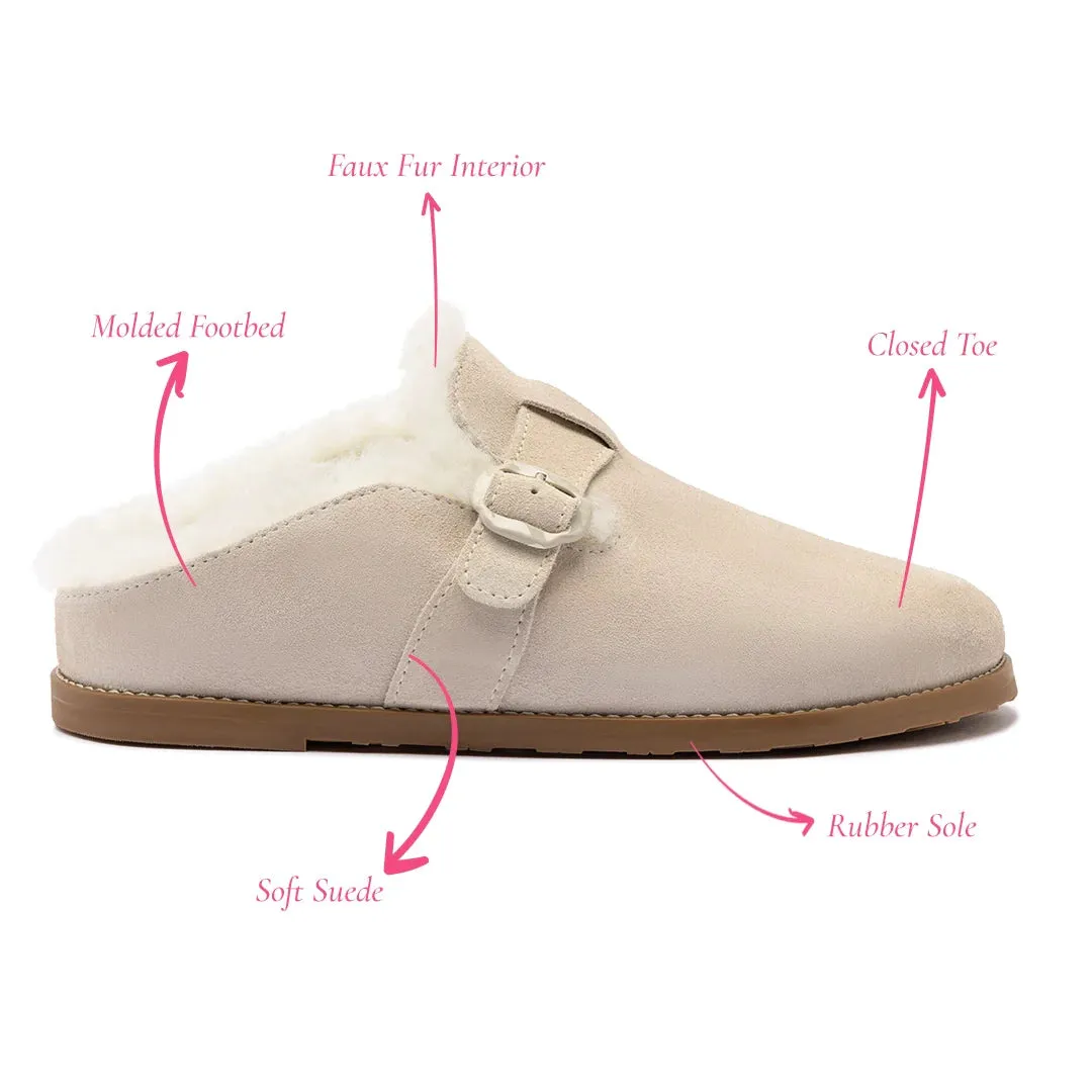 Larroude Milan Fur Clog
