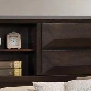 Laura Wood Bedroom Set