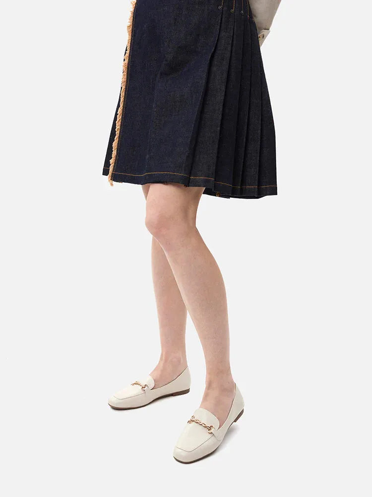 Lulu's Lambskin Loafers