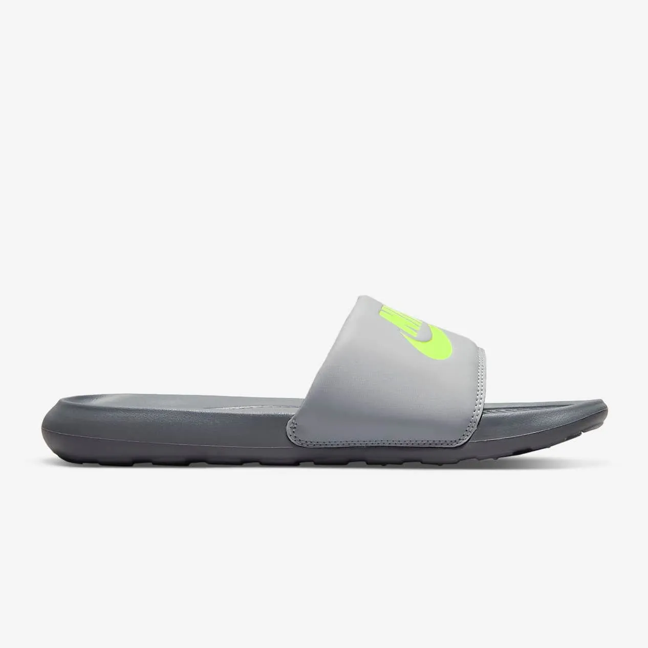 Men's Nike Victori One Slides "Smoke Grey Volt" (CN9675-011)