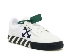 Men's suede sneakers Off-White Low Vulcanized, white / black