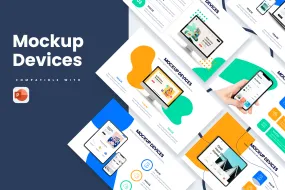Mockup Devices Powerpoint Infographic Template