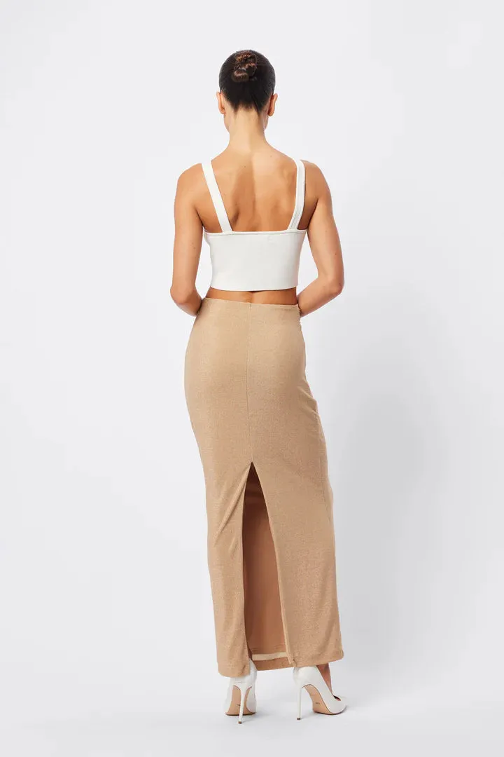 MOSSMAN | GOLDEN HOUR MIDI SKIRT
