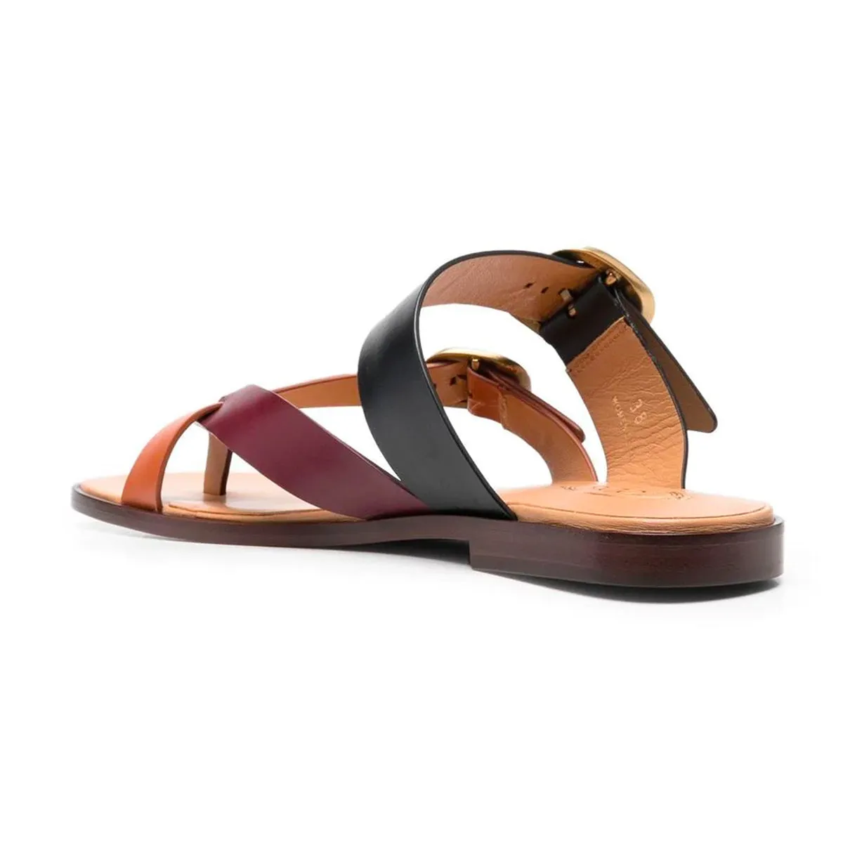 Multi Strap Leather Thongs